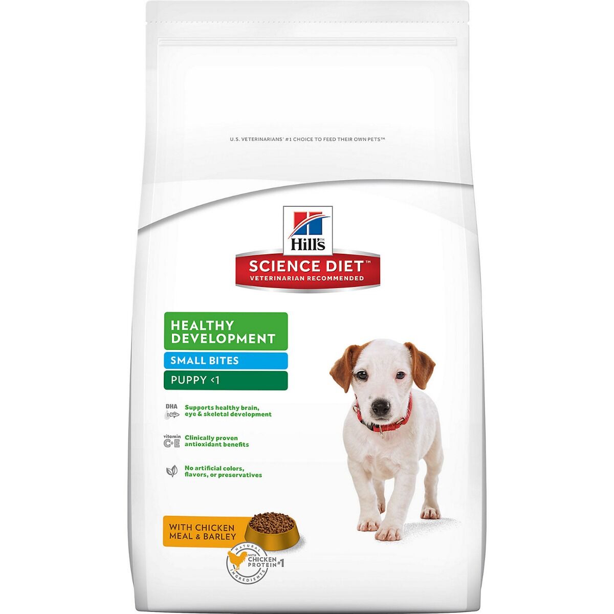 Hill's Puppy Food Small Bites - Chicken, Puppy, 15.5 lb