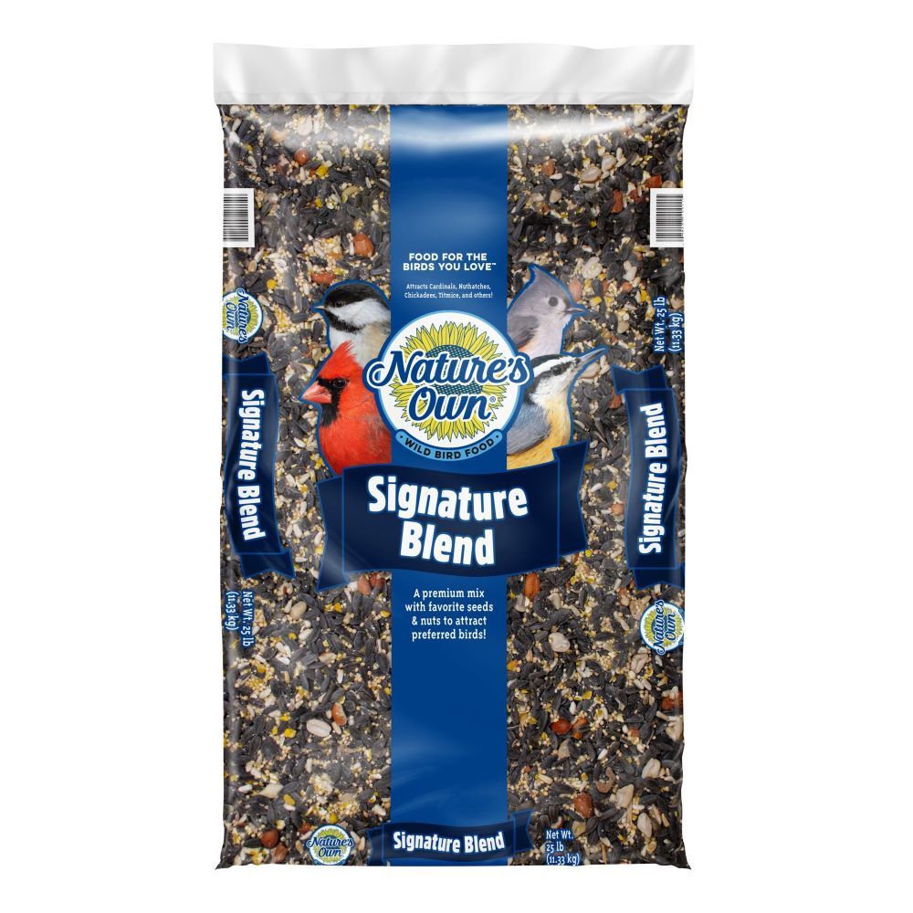 Nature's Own Signature Blend Bird Seed, 25-Lb