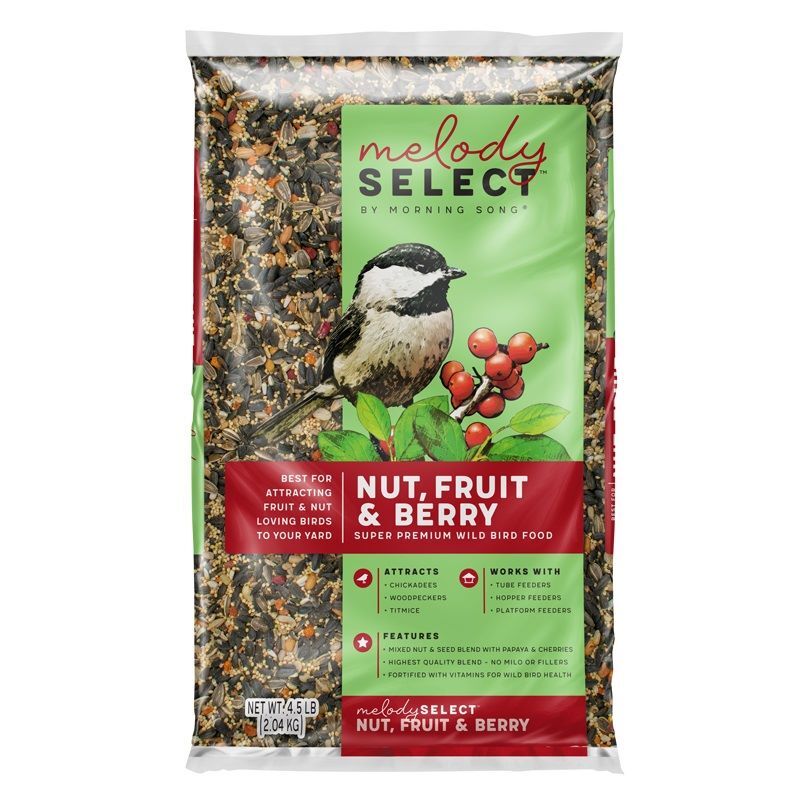 Melody Select Nut, Fruit & Berry Bird Food, 9-Lb
