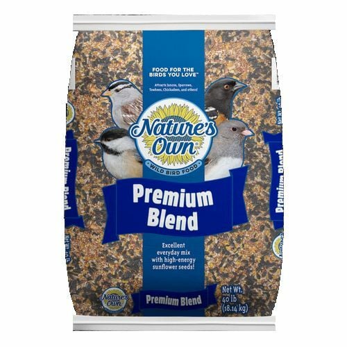 Nature's Own Premium Blend Bird Food, 40-Lb