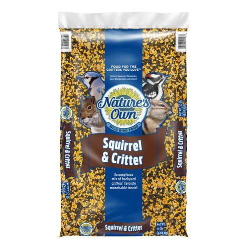 Nature’s Own Squirrel & Critter Wildlife Food, 20-Lb