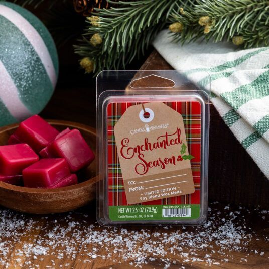 Candle Warmers Enchanted Season Limited Edition Christmas Wax Melt, 2.5-Oz