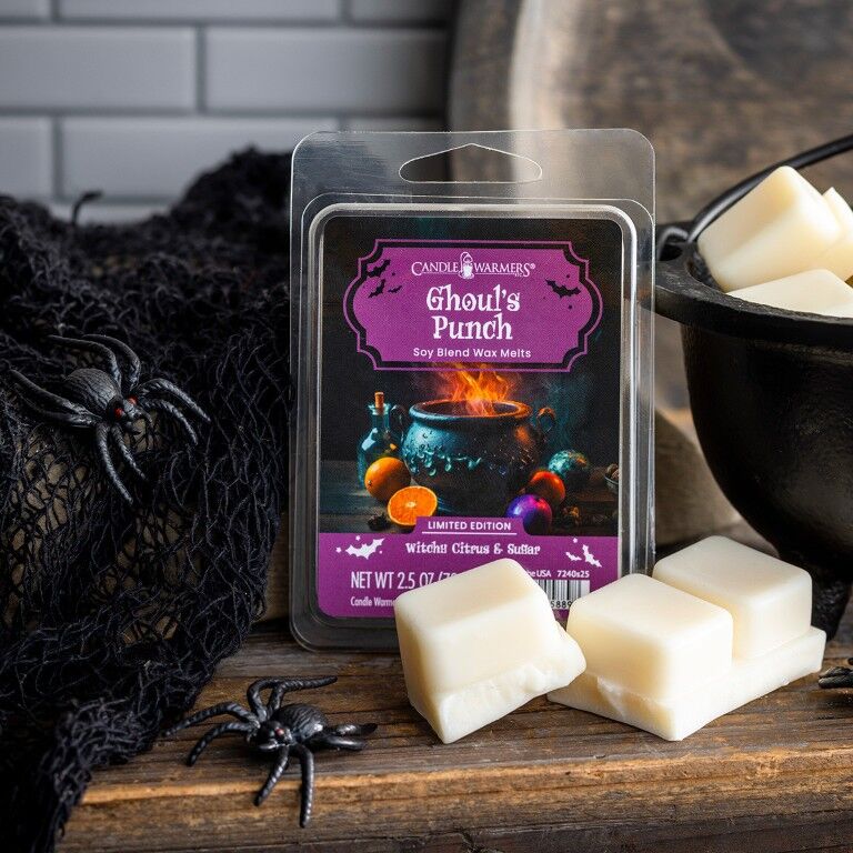 Candle Warmers Ghoul’s Punch Halloween Wax Melts, 2.5-Oz