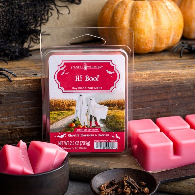 Candle Warmers Hi Boo! Halloween Wax Melts, 2.5-Oz
