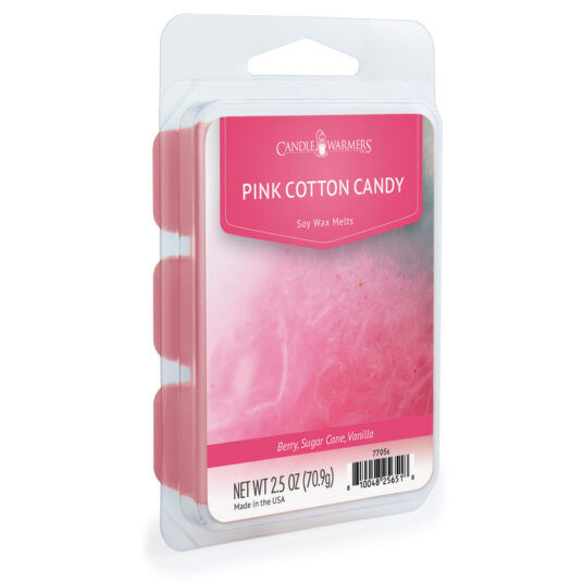 Candle Warmers Pink Cotton Candy Classic Wax Melts, 2.5-Oz