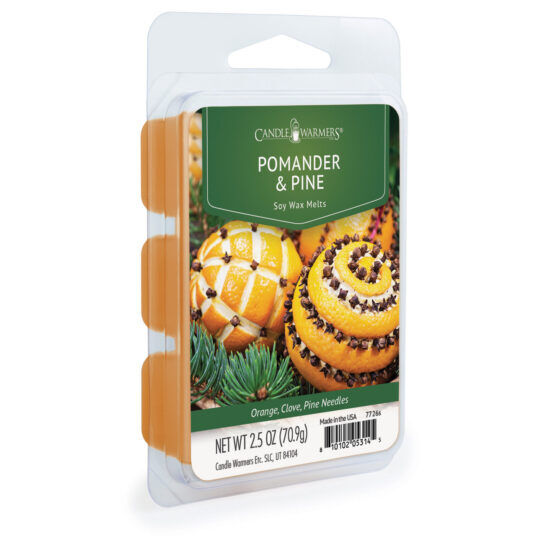 Candle Warmers Pomander & Pine Classic Wax Melts, 2.5-Oz