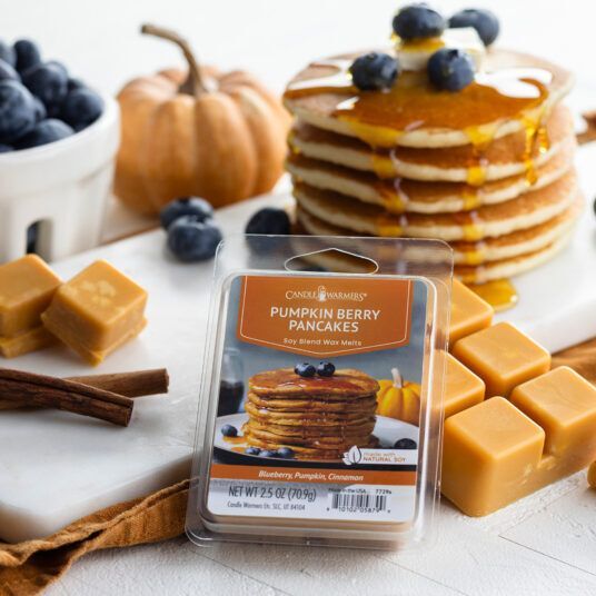 Candle Warmers Pumpkin Berry Pancakes Classic Wax Melts, 2.5-Oz