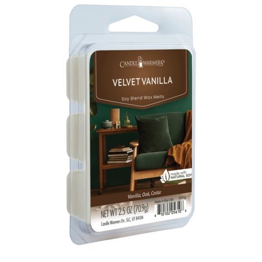 Candle Warmers Velvet Vanilla Wax Melts, 2.5-Oz