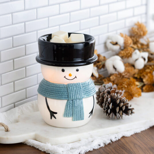 Candle Warmers Snowy Illumination Fragrance Warmer