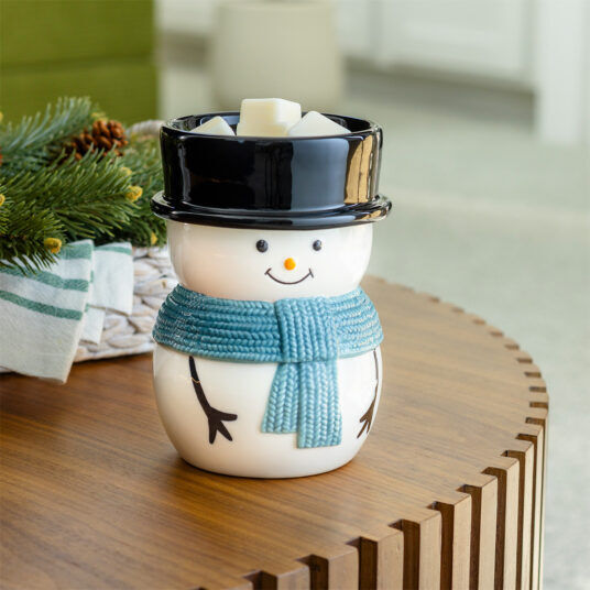 Candle Warmers Snowy Illumination Fragrance Warmer