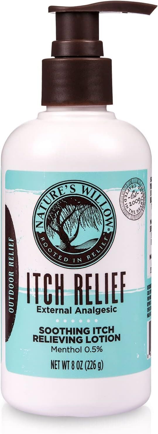 Nature's Willow Itch Relief Lotion, 8-Oz