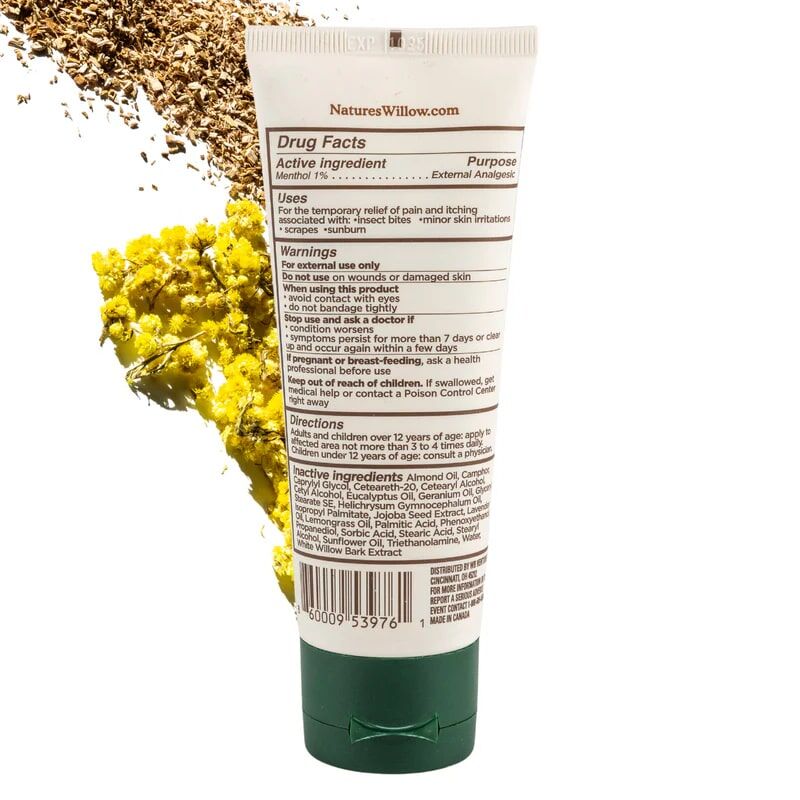 Nature's Willow Itch Lotion, 3.5-Oz