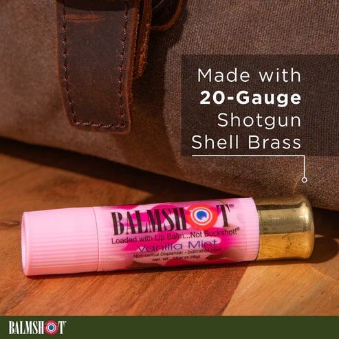 Balmshot Pink Camo Vanilla Mint Lip Balm