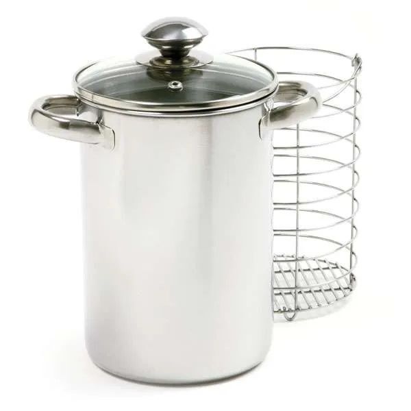 Norpro Stainless Steel Vertical Steamer/Cooker, 3-Pc