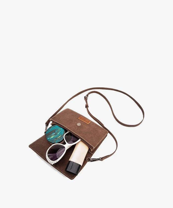 Montana West Wrangler Genuine Hair-On Cowhide Mini Crossbody