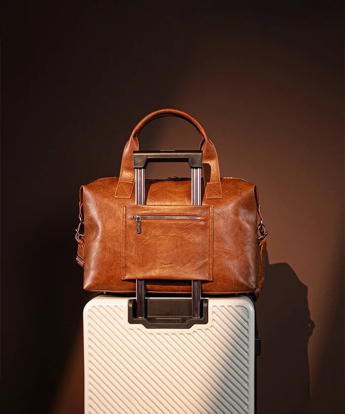 Montana West Wrangler Aztec Knitted Trolley Sleeve Duffle Bag