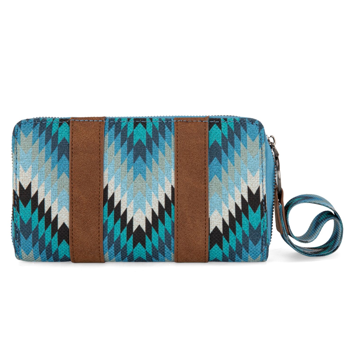Wrangler Geo Print Wristlet Wallet