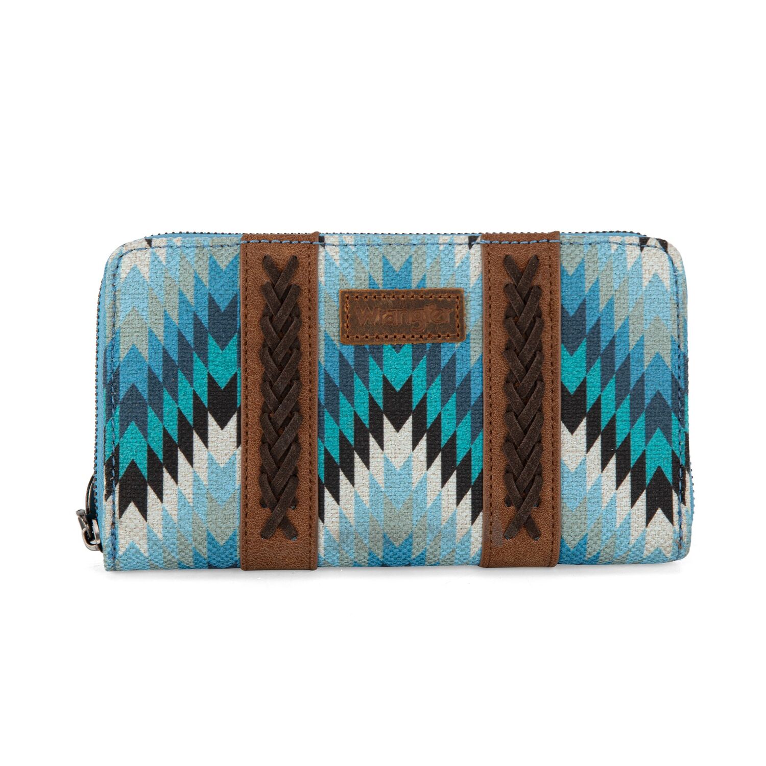 Wrangler Geo Print Wristlet Wallet