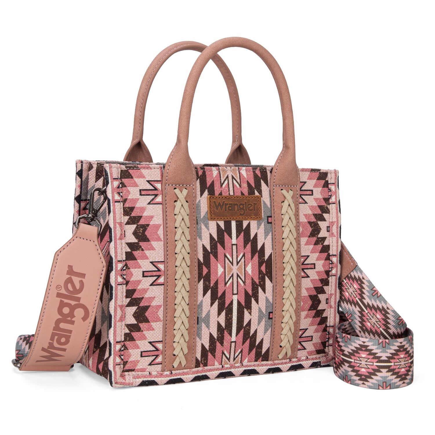 Wrangler Aztec Tote Bags Purses Wrangler C-A-L Ranch