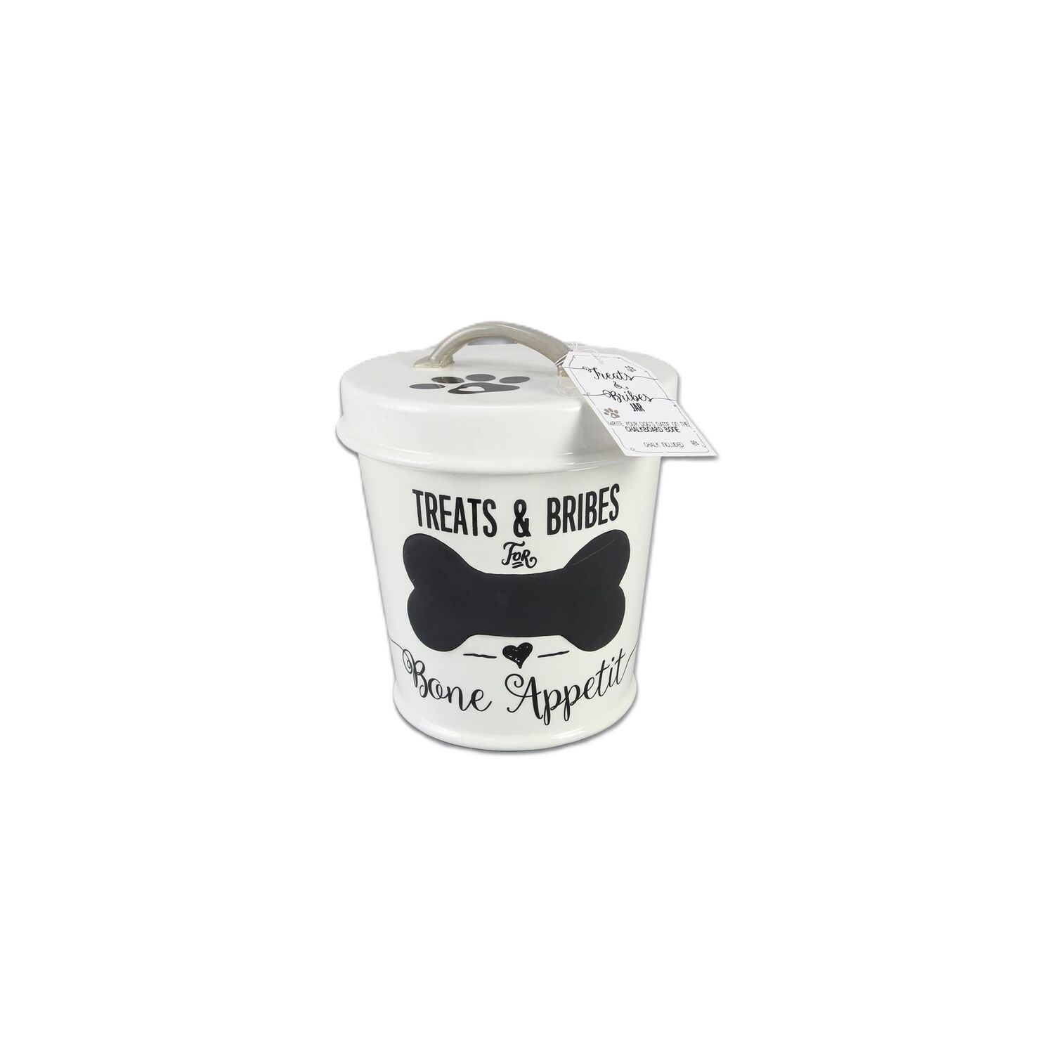 Young's Ceramic Dog Treat Jar