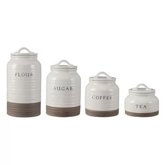 Young's Inc Canister Set, 4-Pk