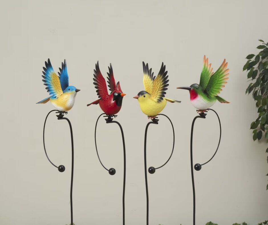 Gerson Bird Design Balancer Garden Stake, 42-In