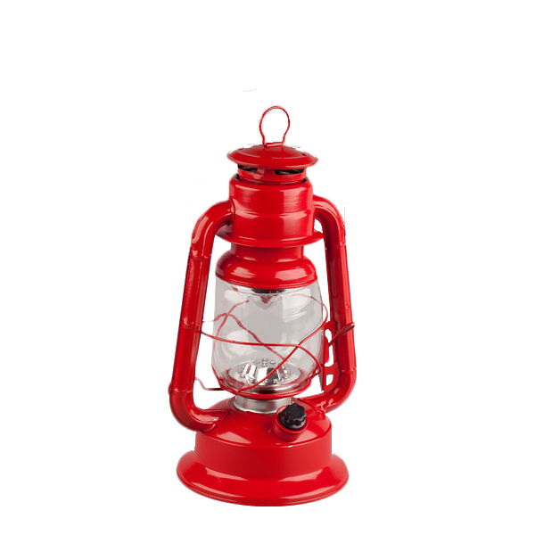 Gerson 11.5 in Red Hurricane Lantern