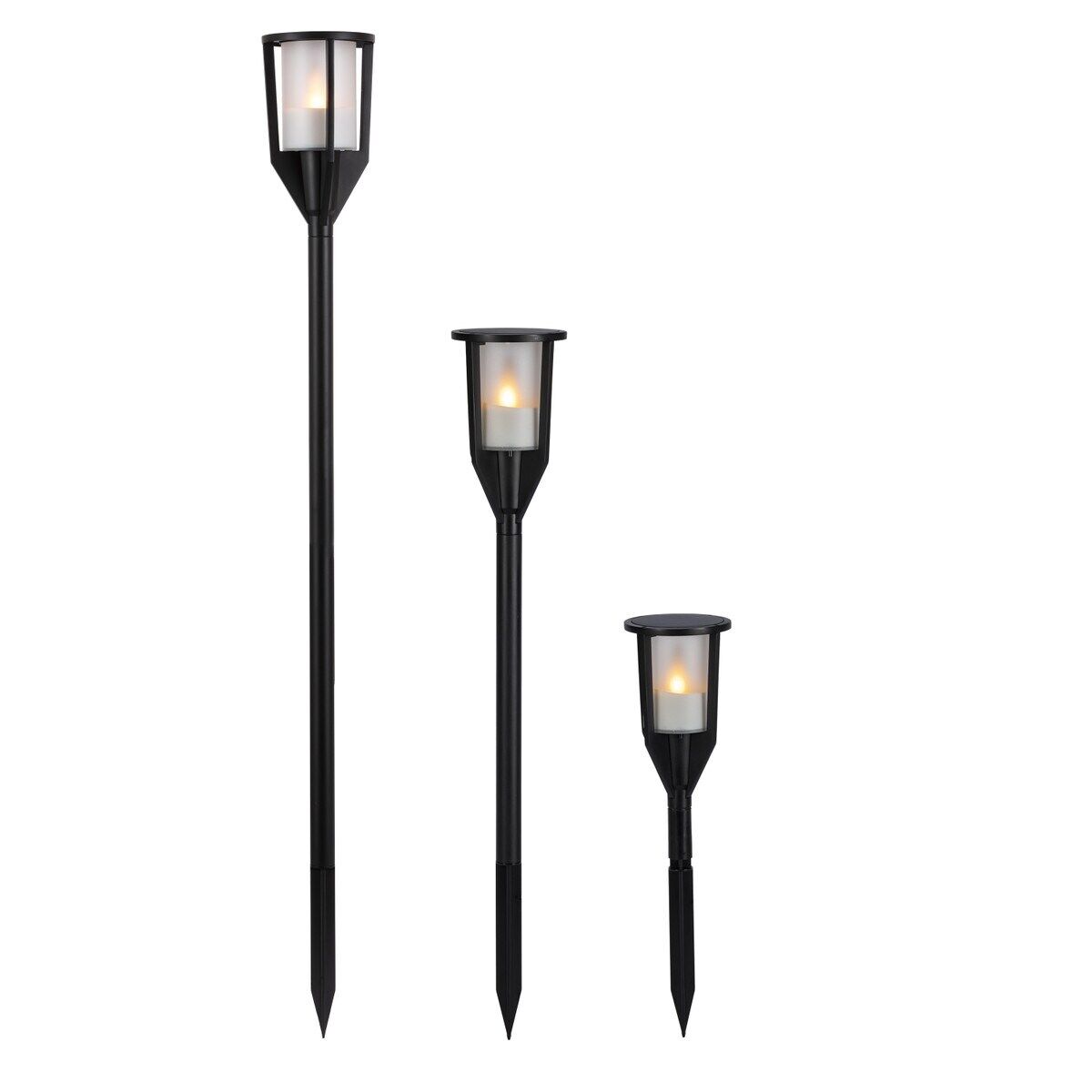 Gerson Solar Tiki Style Torch, 38-In