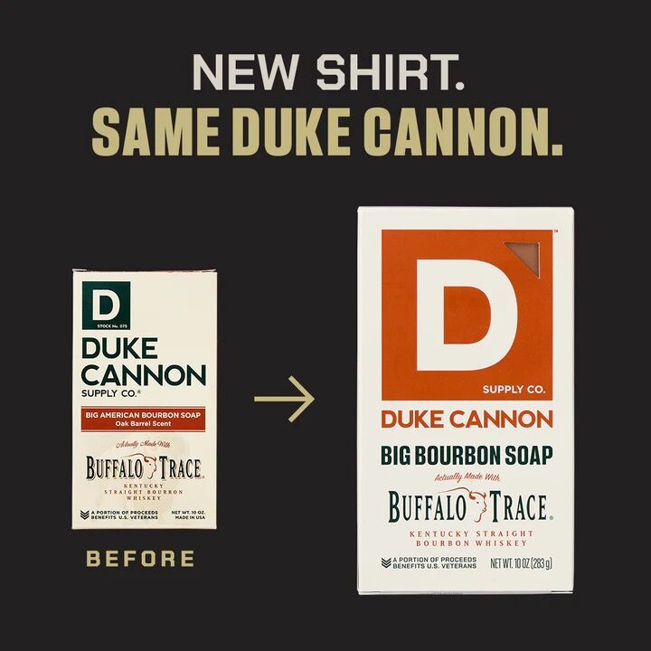 Duke Cannon Bourbon Scent Big Ass Brick Of Soap, 10-Oz
