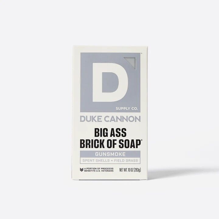 Duke Cannon Gunsmoke Scent Big Ass Brick Of Soap, 10-Oz