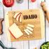 Totally Bamboo A Slice of Life Idaho Serving and Cutting Board, 11-In x 8-3/4-In