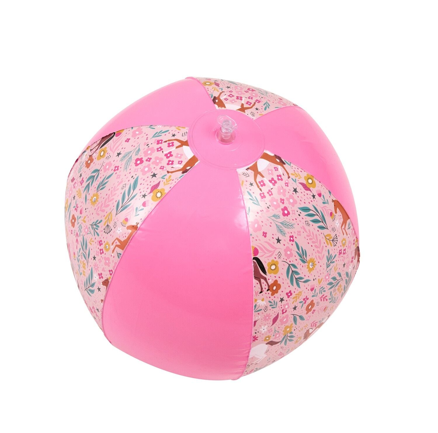Sutton Home Fashions Pink Inflatable Beach Ball, 11.8 in.