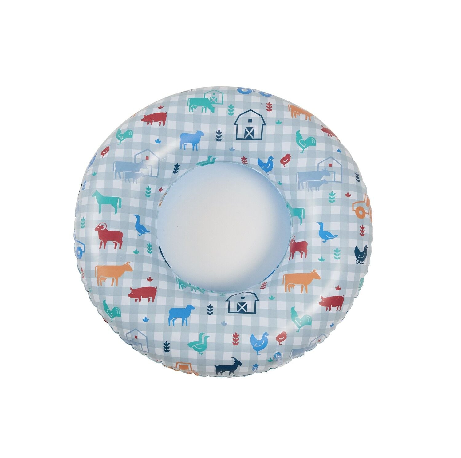 Sutton Home Fashions Blue Inflatable Swim Ring, 22 in.