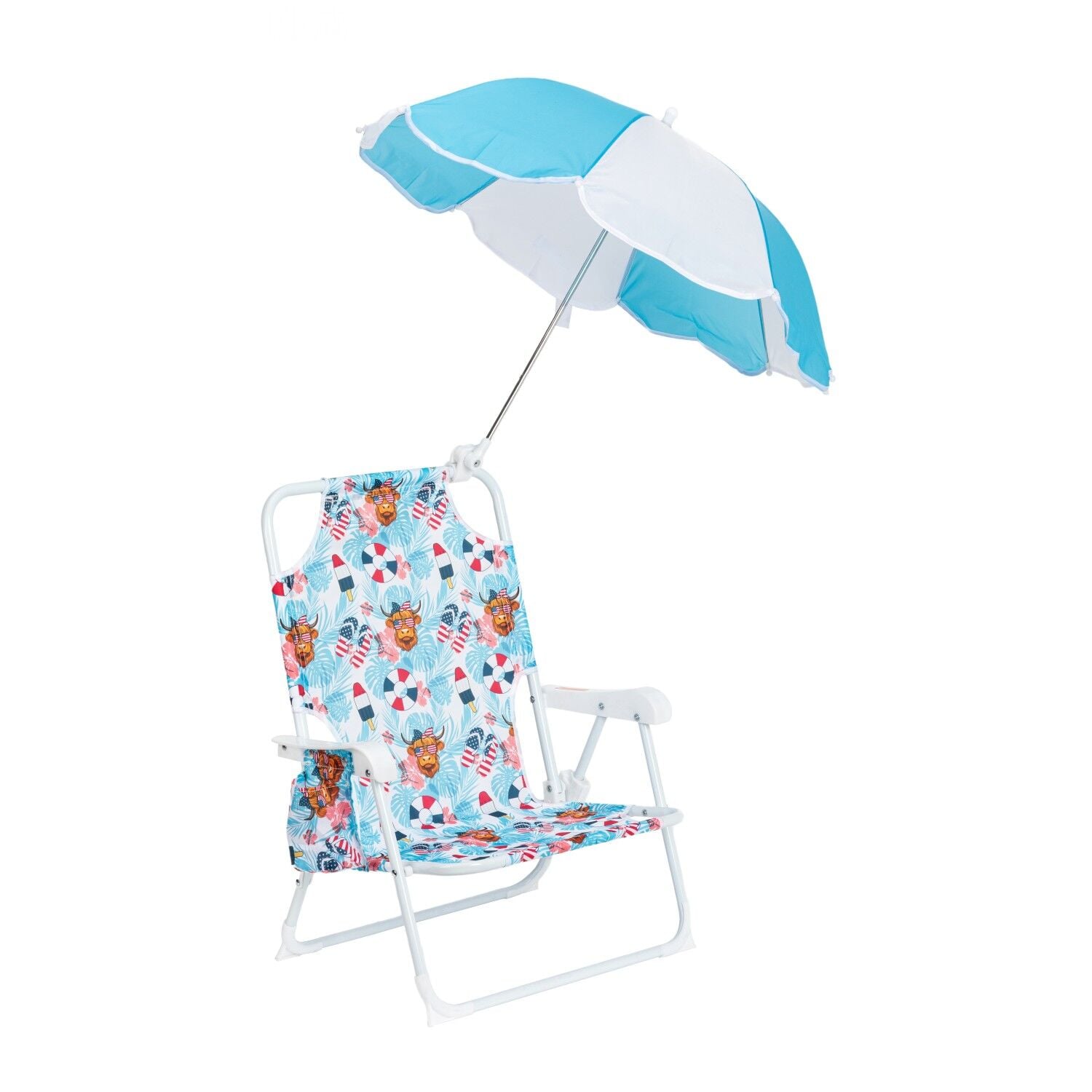 Sutton Home Fashions Kids Poolside Chair With Umbrella