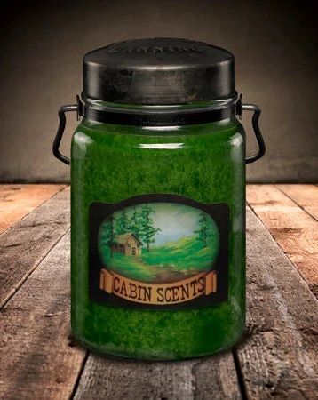 McCall's Candles Cabin Scents Classic Jar Candle, 26-Oz
