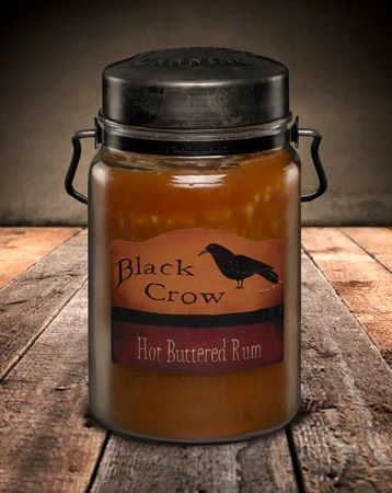 McCall's Candles Hot Buttered Rum Classic Jar Candle, 26-Oz