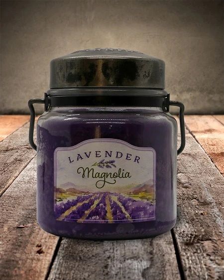 McCall's Candles Lavender Magnolia Classic Jar Candle, 16-Oz