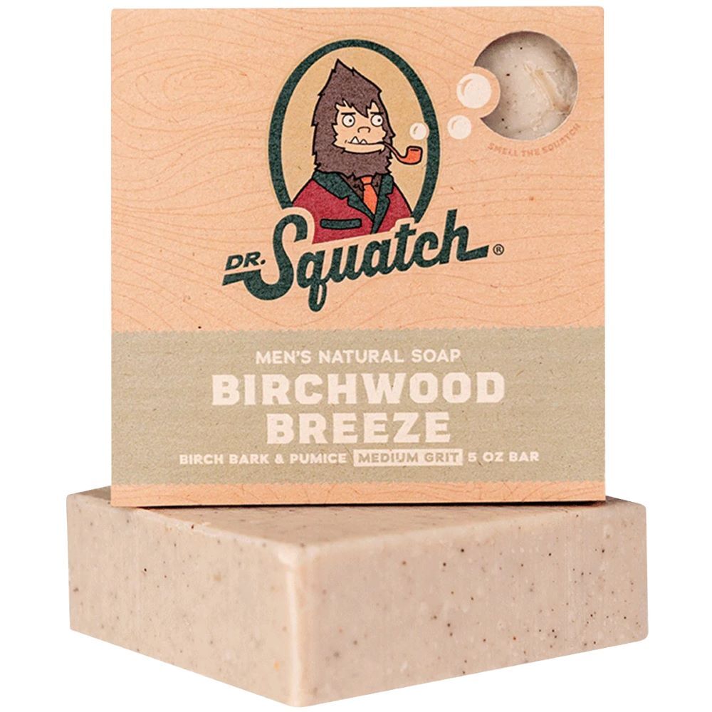Dr. Squatch Birchwood Breeze Soap Bar