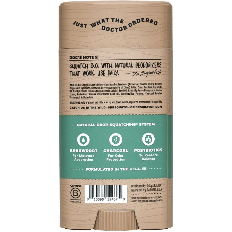 Dr. Squatch Rainforest Rapids Deodorant