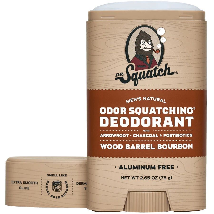 Dr. Squatch Wood Barrel Bourbon Deodorant