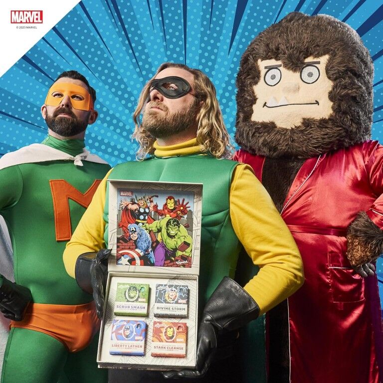 Dr. Squatch Avengers Collection, 4-Pk