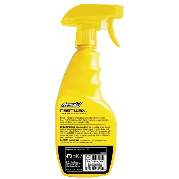 Formula1 Carnauba Fast Wax, 16-Oz