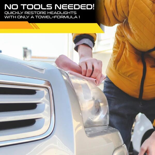 Formula1 Headlight Restorer & Sealant, 8-Oz
