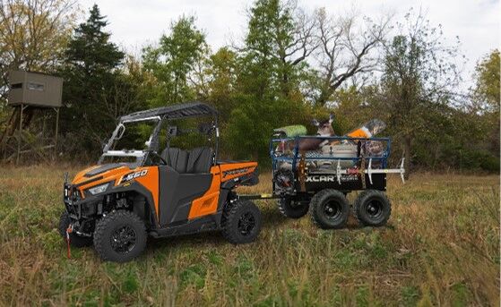 OxCart Territory 1750-Lb Mesh-Free ATV Lift-Assist And Swivel Utility Dump Trailer, 25-Cu Ft