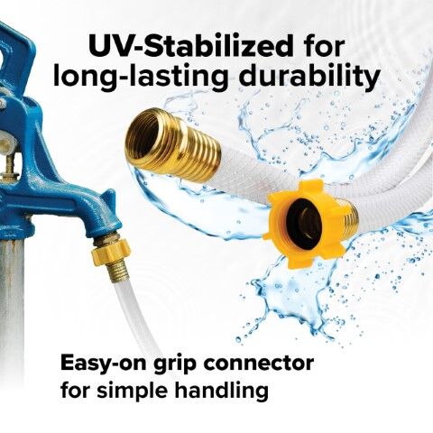 Camco TastePURE 1/2-In Drinking Water Hose, 50-Ft