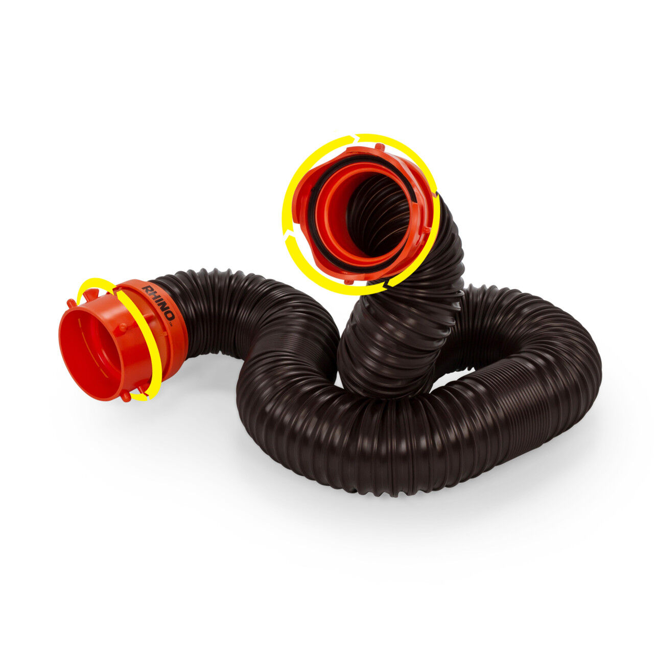 Camco Outdoors RhinoFLEX Sewer Hose Extension, 5-Ft