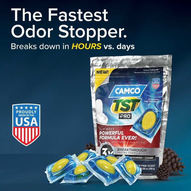 Camco TST PRO RV Holding Tank Treatment Drop-Ins, 10-Pk