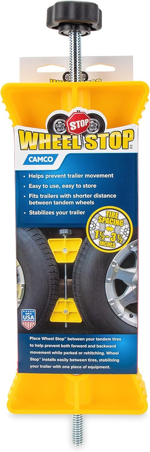 Camco Small RV Wheel Stop, 26-In To 30-In