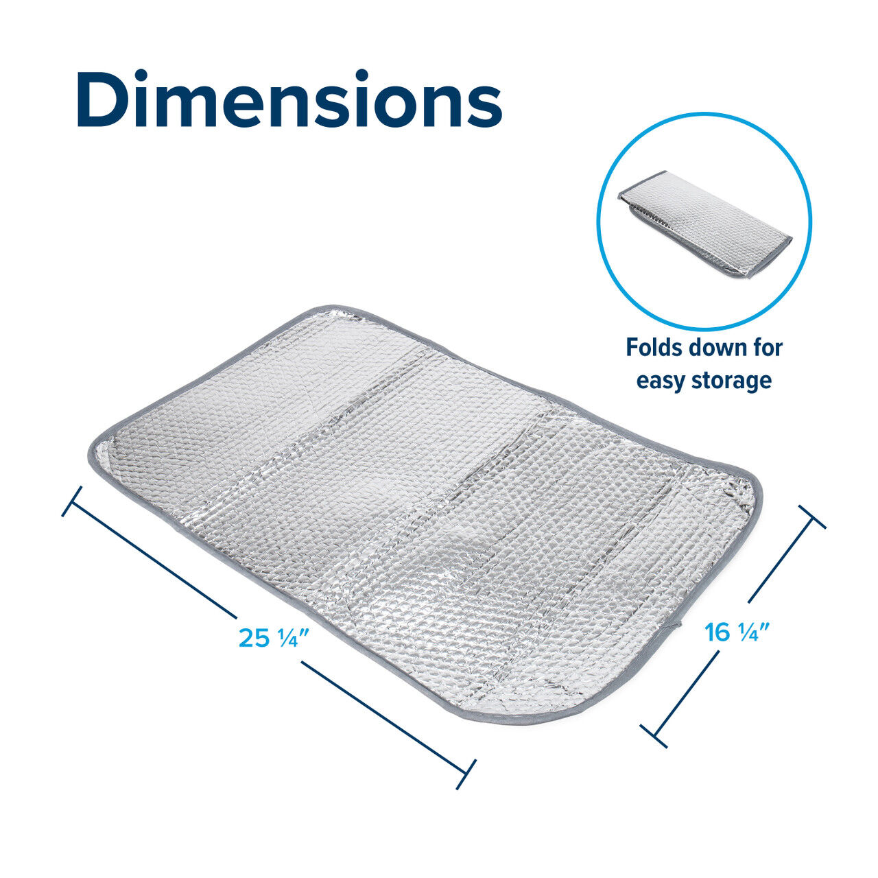 Camco Reflective RV Thermal Door Window Cover