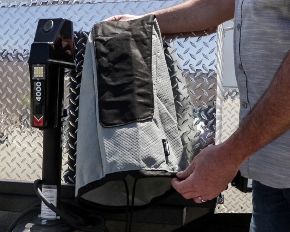 Camco Outdoors Eaz-Lift Electric Tongue Jack Cover